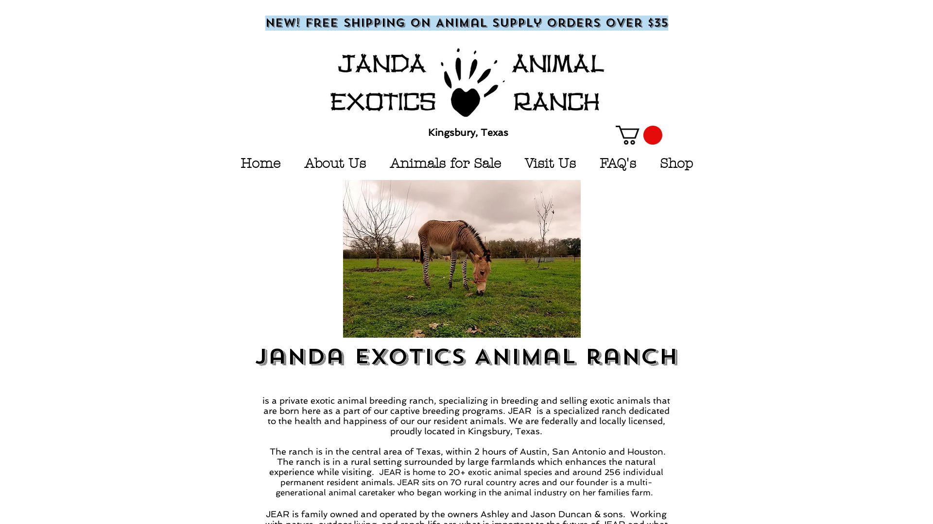 Janda Exotics Animal Ranch