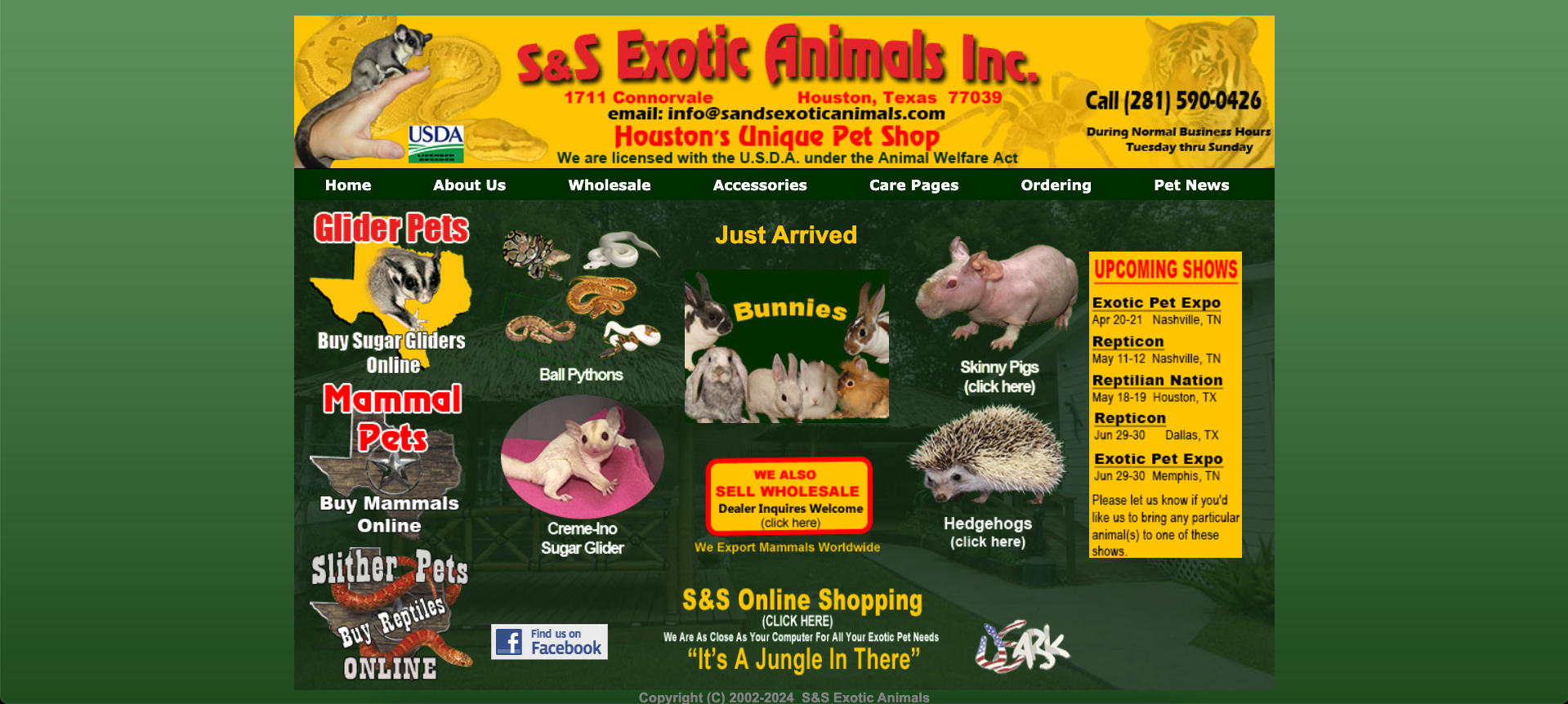 S & S Exotic Animals